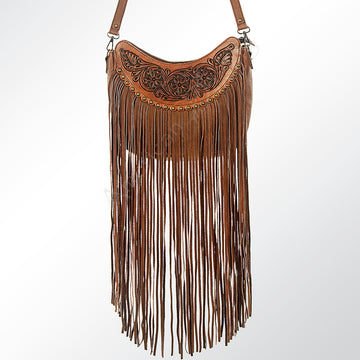 American Darling Cross Body Hand Tooled Full Grain Genuine Leather Western Women Bag Handbag Purse | Crossbody for Cute